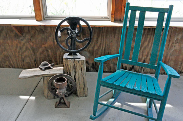 North River Campgrund stuff inside